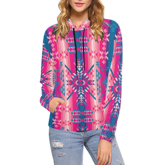 Desert Geo Hoodie for Women