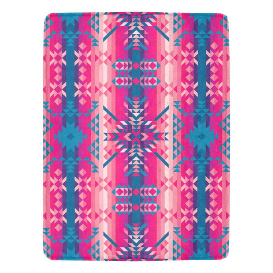 Desert Geo X-Large Micro Fleece Blanket