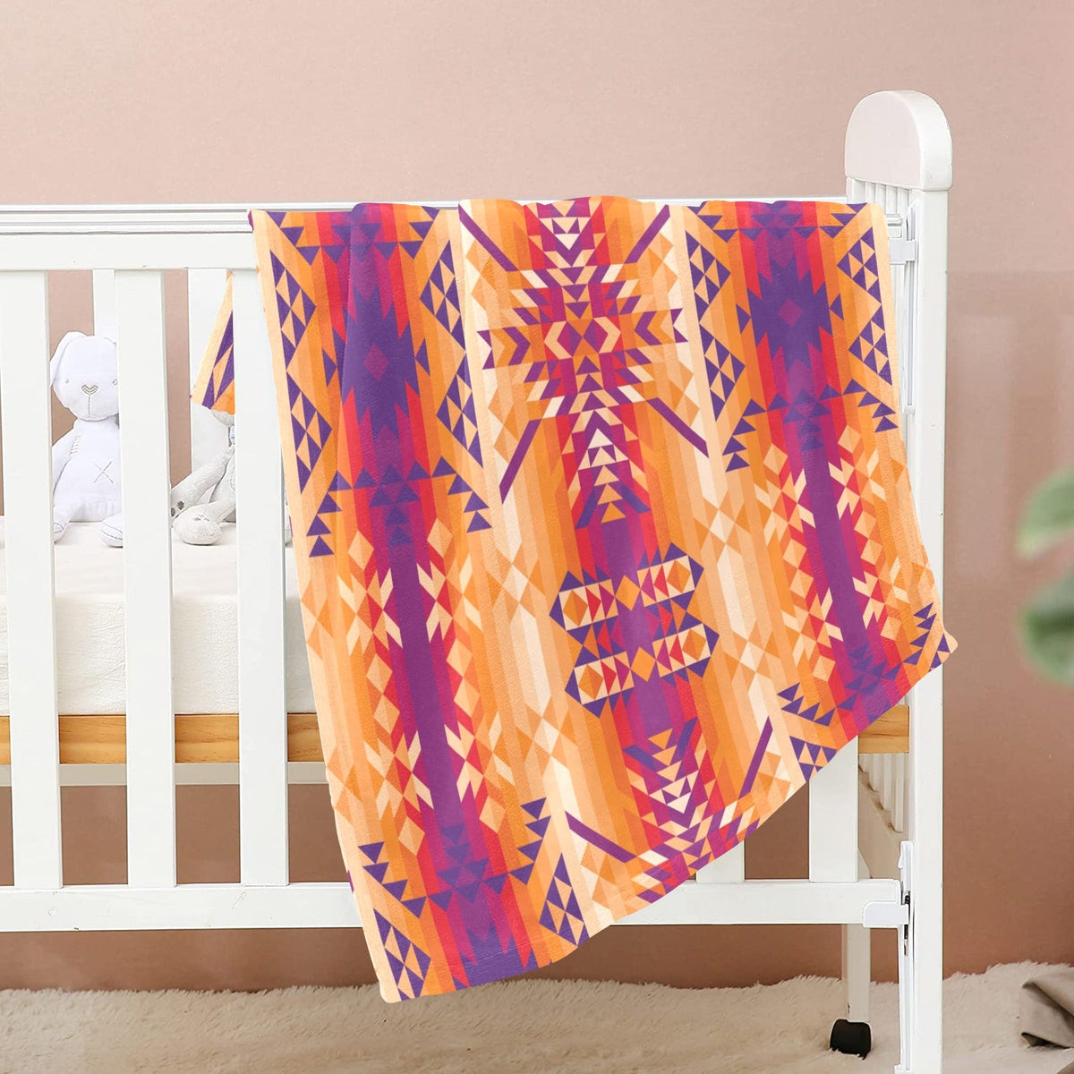 Desert Geo Large Baby Blanket by 49 Dzine (image 2)