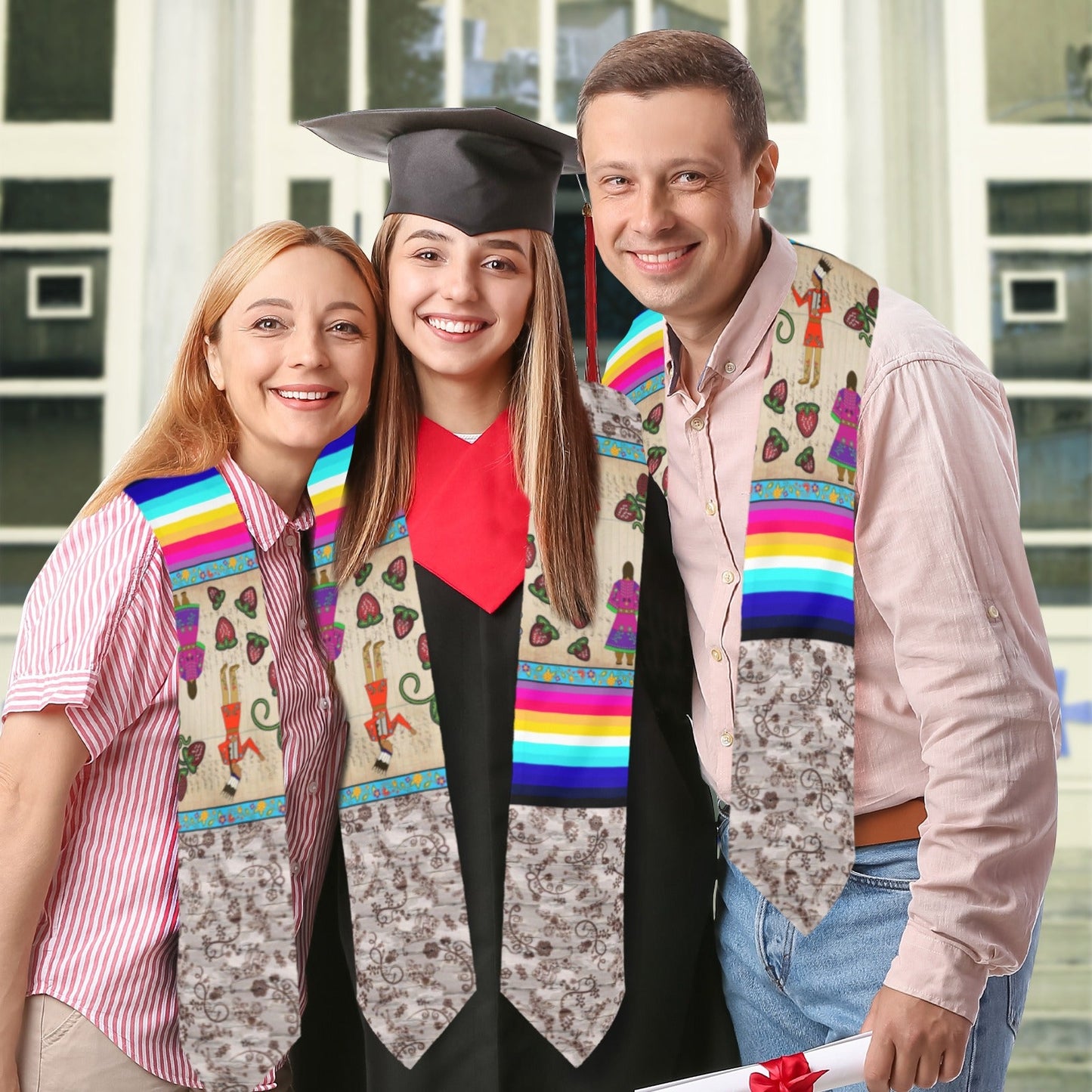 Love Stories Graduation Stole