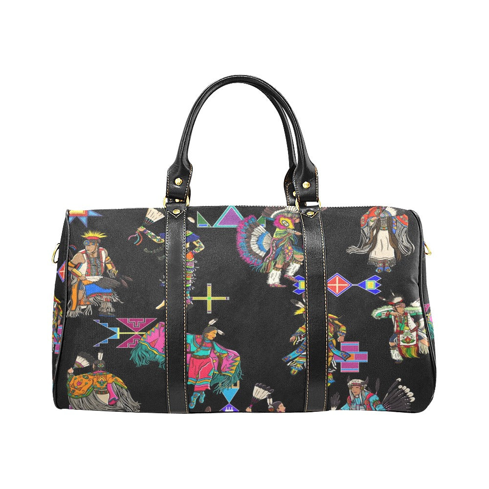 Grand Entry Dancers Black Small Travel Bag