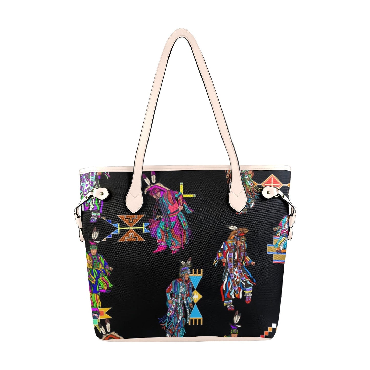 Men's Grass Dancer Clover Canvas Tote