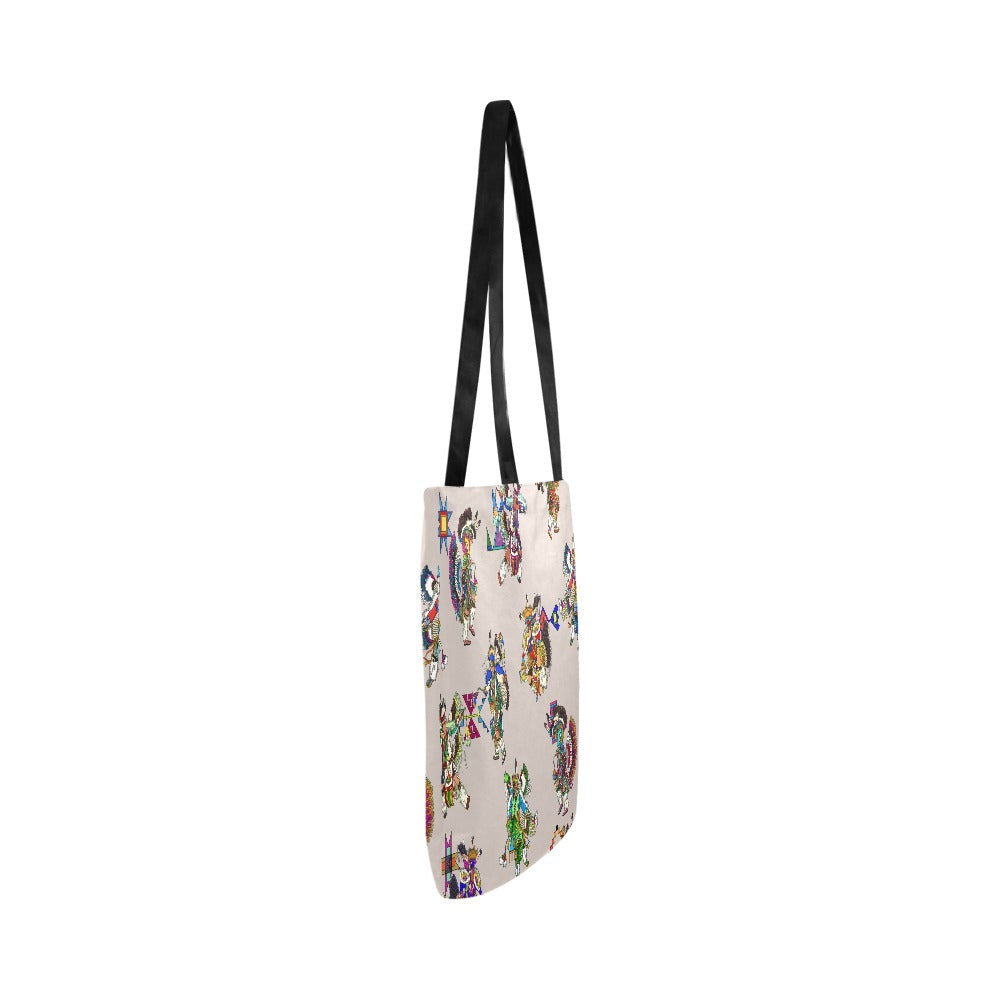Men's Fancy Dancers Muslin Reusable Shopping Bag