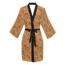 Load image into Gallery viewer, Dragon Lily Sierra Long Sleeve Kimono Robe Long Sleeve Kimono Robe e-joyer 
