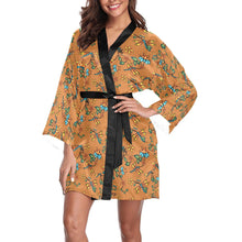 Load image into Gallery viewer, Dragon Lily Sierra Long Sleeve Kimono Robe Long Sleeve Kimono Robe e-joyer 
