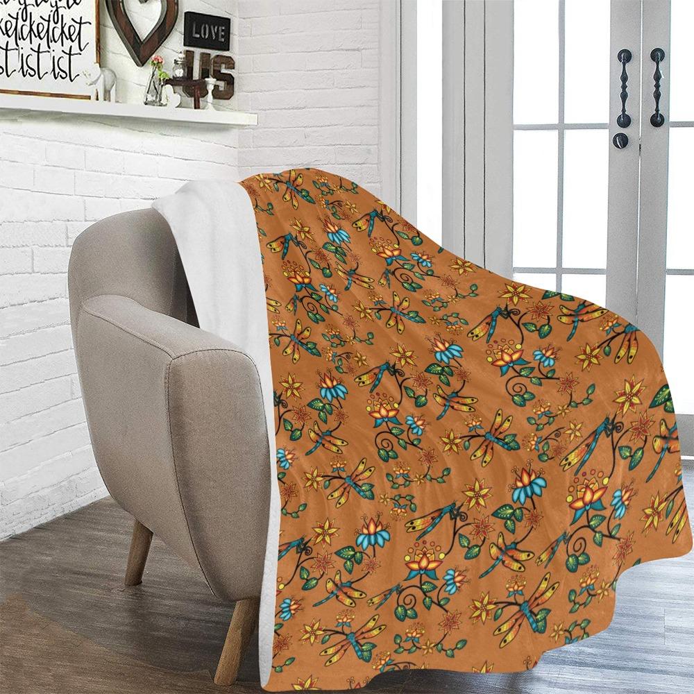 Dragon Lily Sierra X-Large Micro Fleece Blanket by 49 Dzine (image 2)