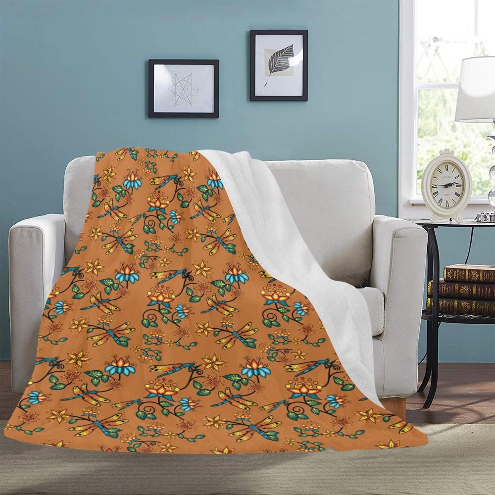 Dragon Lily Sierra X-Large Micro Fleece Blanket by 49 Dzine (image 3)