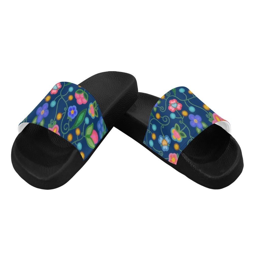 Skyberry Serenade Navy Women's Slide Sandals