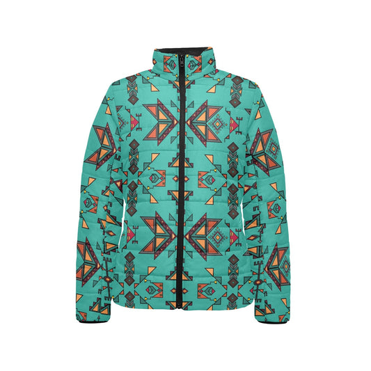 Arrow Dawn Turquoise Stand Collar Jacket