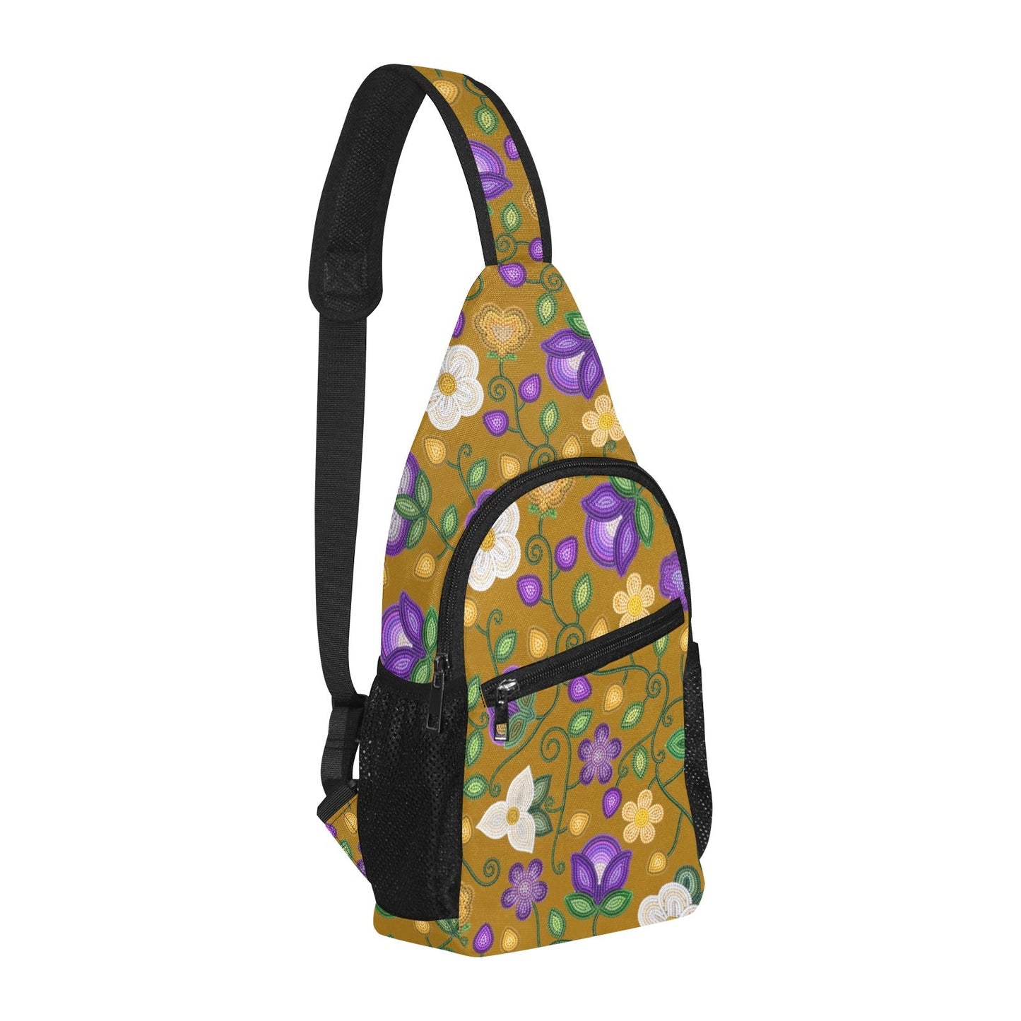 Midnight Moss Bloom Toffee Chest Bag