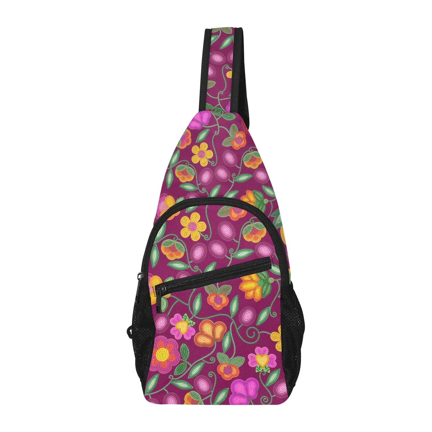Boreal Bounty Dark Magenta Chest Bag