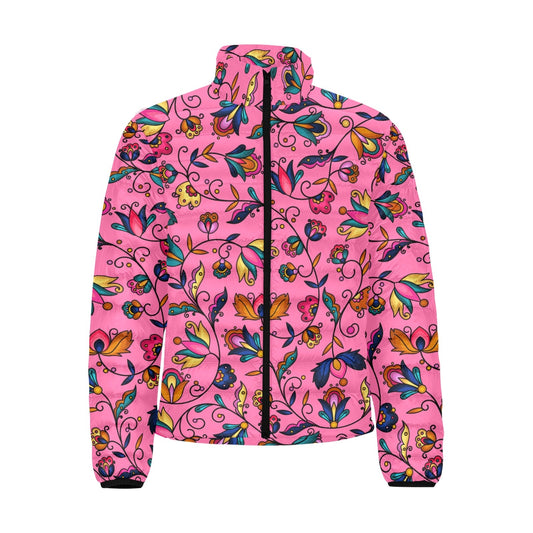Copper Prairie Petals Pink Padded Jacket