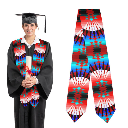 Northwest Ribbonwork Bustles Graduation Stole