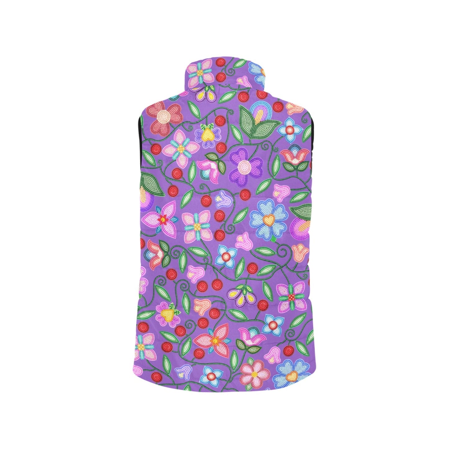 Petal Harmony Lavender Padded Vest