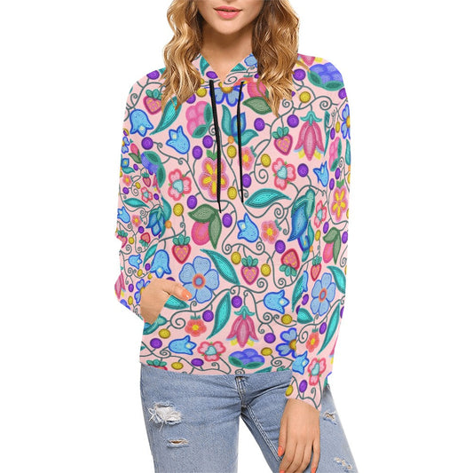 Sweet Offering Pink Hoodie for Women