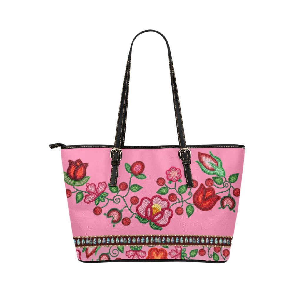 Rose Reverie Leather Tote