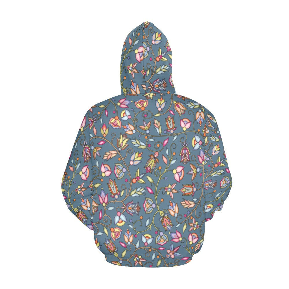 Buffalo Bloom Rainstorm Hoodie for Men
