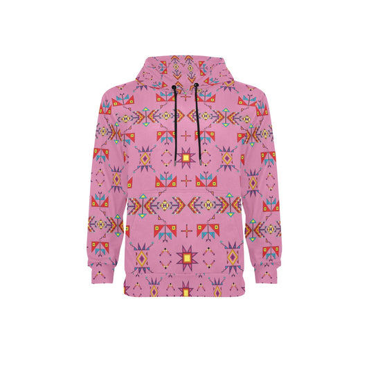 Scattered Generations Pink Fleece Hoodie