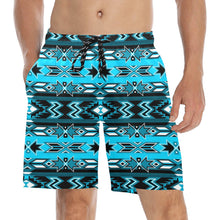 Load image into Gallery viewer, Northern Journey Men&#39;s Mid-Length Beach Shorts
