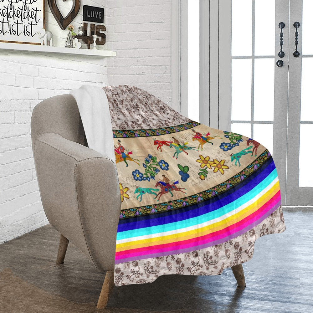 Brothers Race Ultra-Soft Micro Fleece Blanket 40"x50"