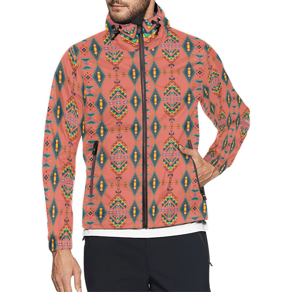 Travois Tipi Canyon Earth Men's Windbreaker