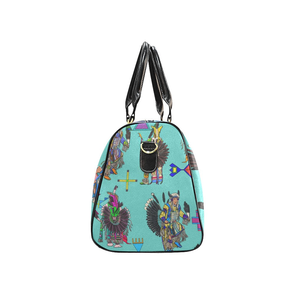 Men's Tradish Dancers Eggshell Blue Large Travel Bag