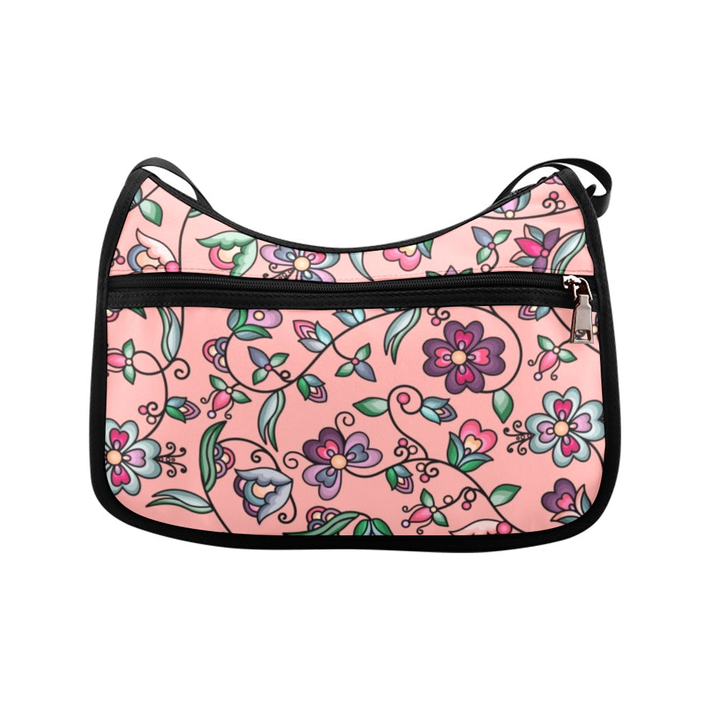 Amber Evening Garland Peach Crossbody Bag