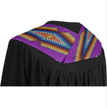 Load image into Gallery viewer, Diamond in the Bluff Purple Graduation Stole
