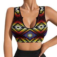 Load image into Gallery viewer, Sunset Blanket Yoga Top
