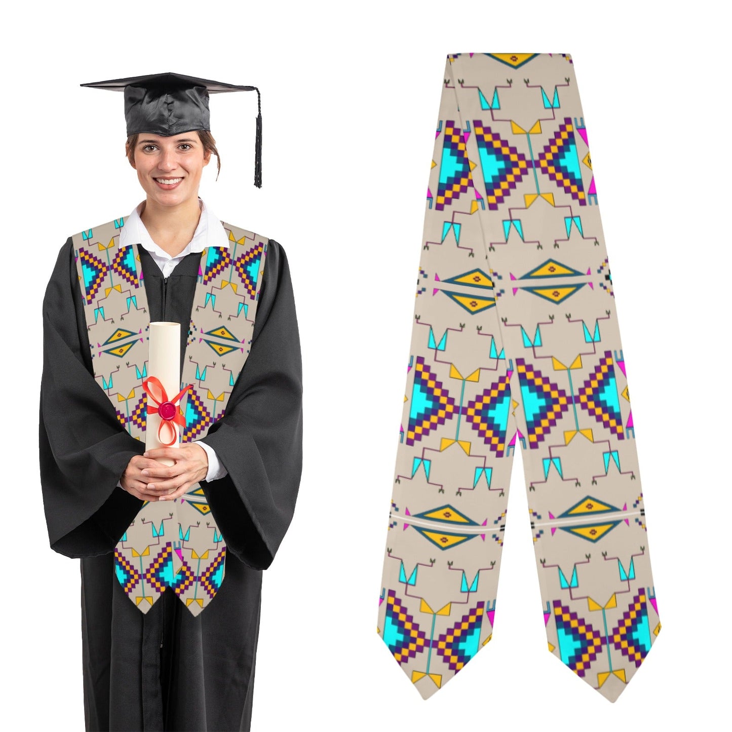 Rite of Passage Sand Graduation Stole