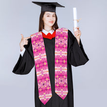 Load image into Gallery viewer, Pink Star Graduation Stole
