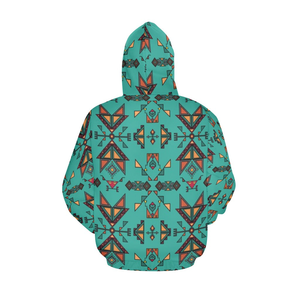 Arrow Dawn Turquoise Hoodie for Men