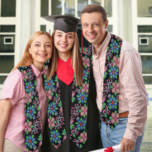 Load image into Gallery viewer, Midnight Garden Graduation Stole
