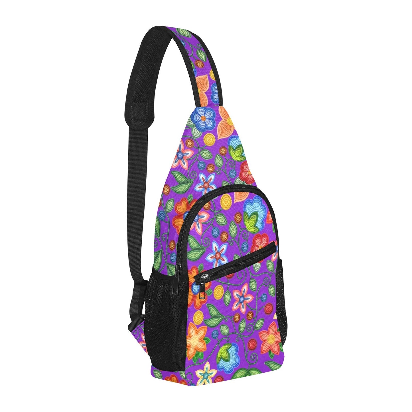 Morning Harmony Purple Chest Bag