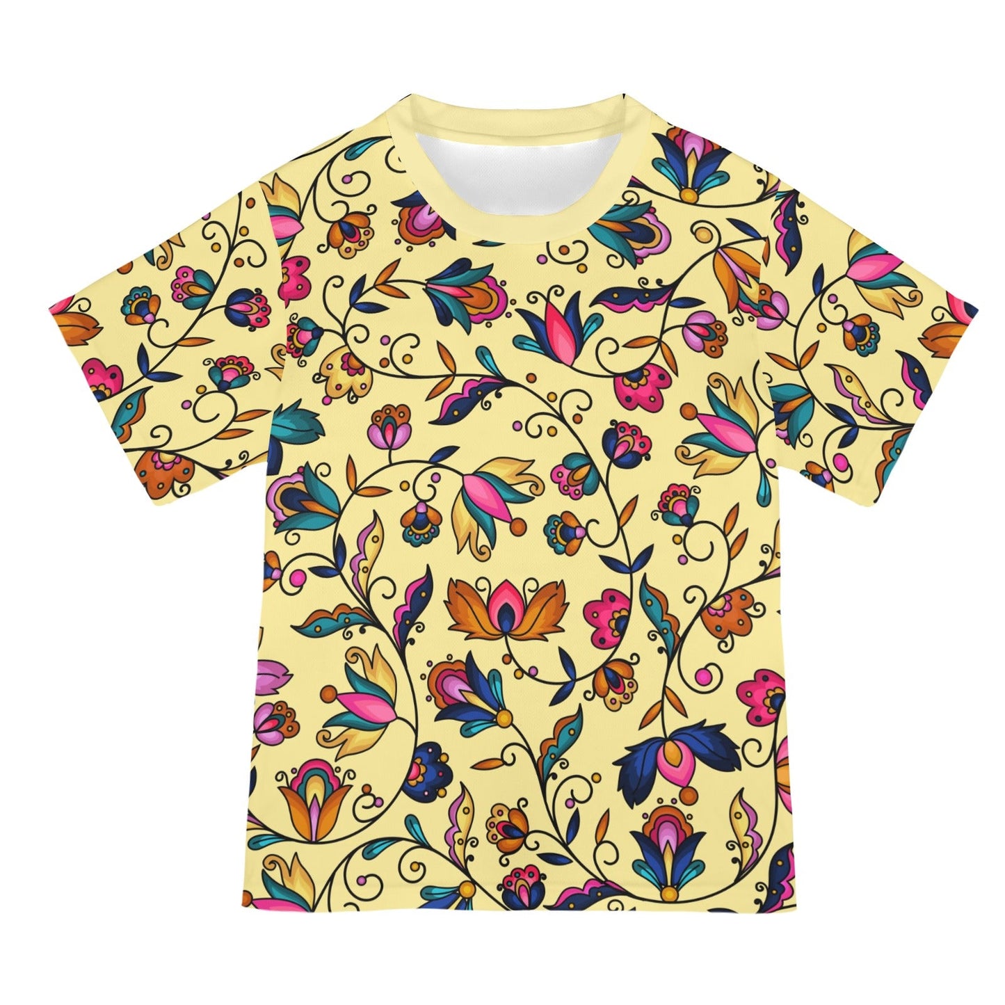 Copper Prairie Petals Yellow Tee
