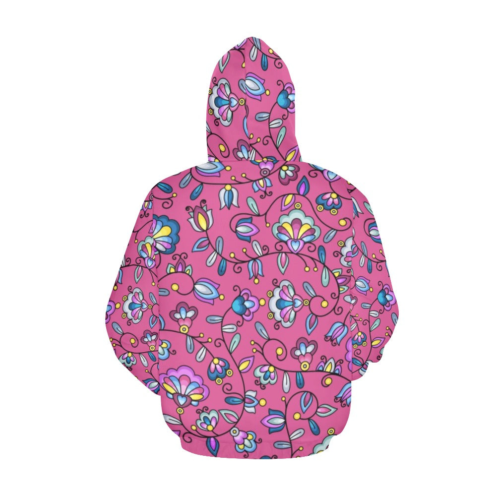 Autumn Bundle Blessing Pink Hoodie for Women