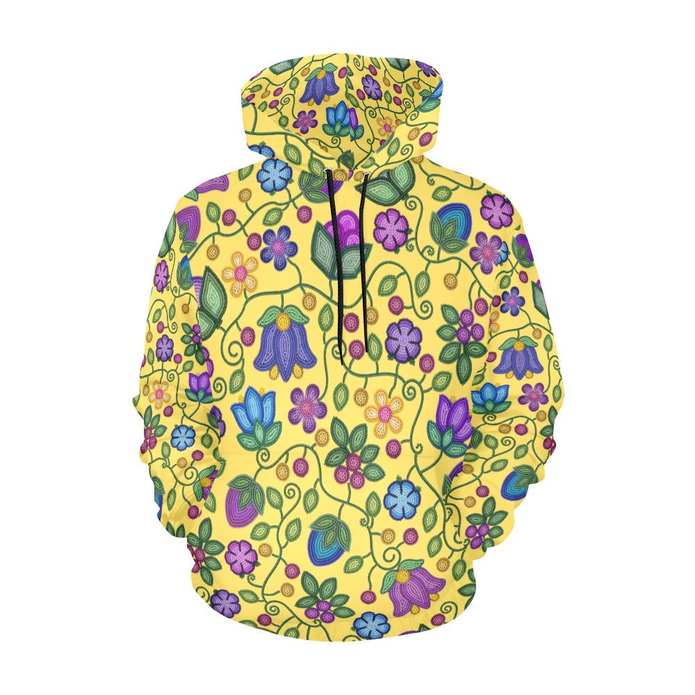 Bloom Uplift Yellow Hoodie for Men