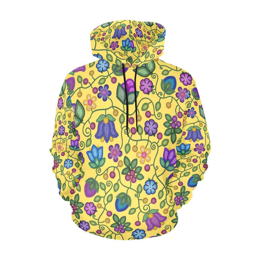 Bloom Uplift Yellow Hoodie for Men