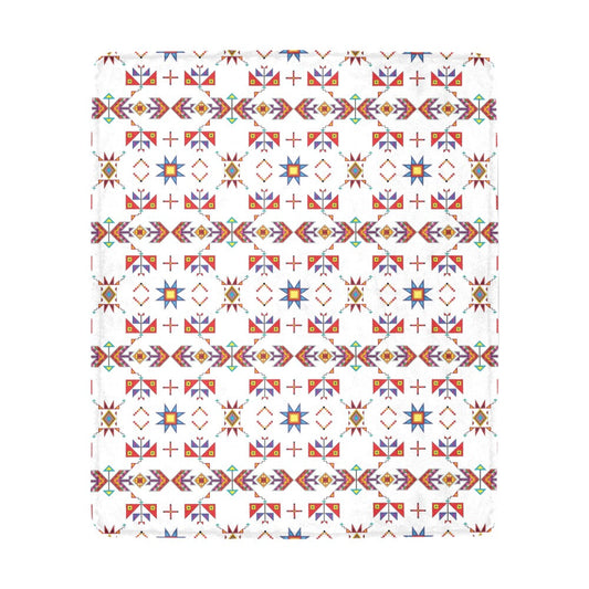 Scattered Generations White Ultra-Soft Micro Fleece Blanket 50"x60"