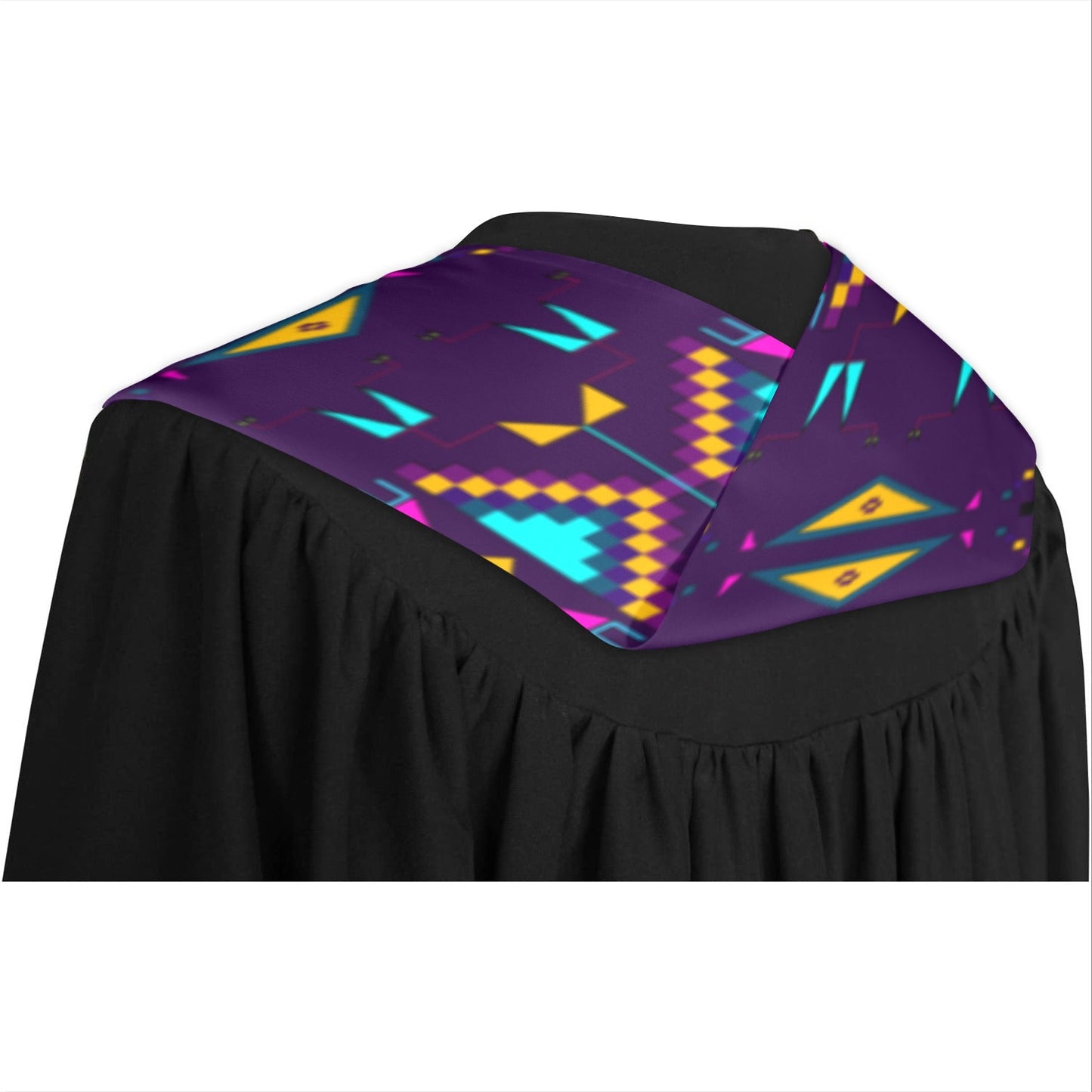 Rite of Passage Dark Purple Graduation Stole