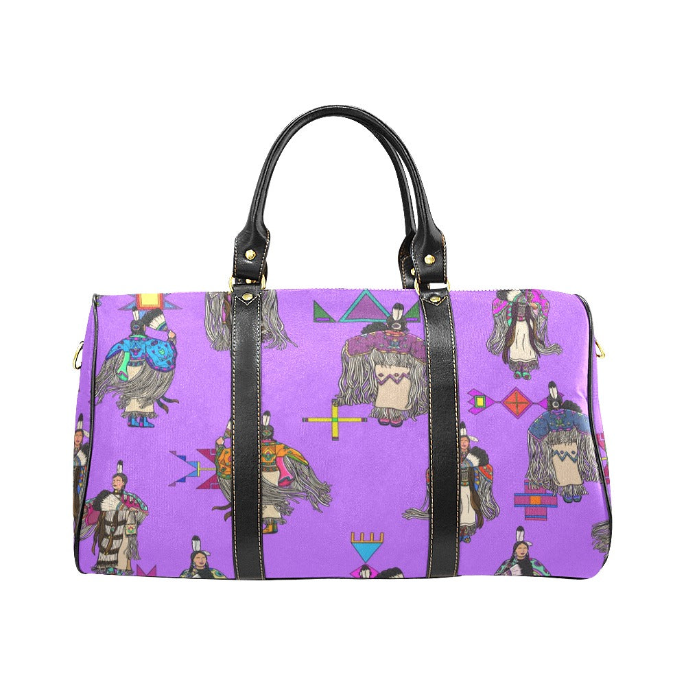 Women's Tradish Dancers Purple Large Travel Bag