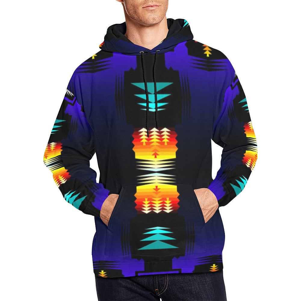 Midnight Sage Fire II Hoodie for Men