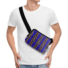 Load image into Gallery viewer, Diamond in the Bluff Blue Belt Bag
