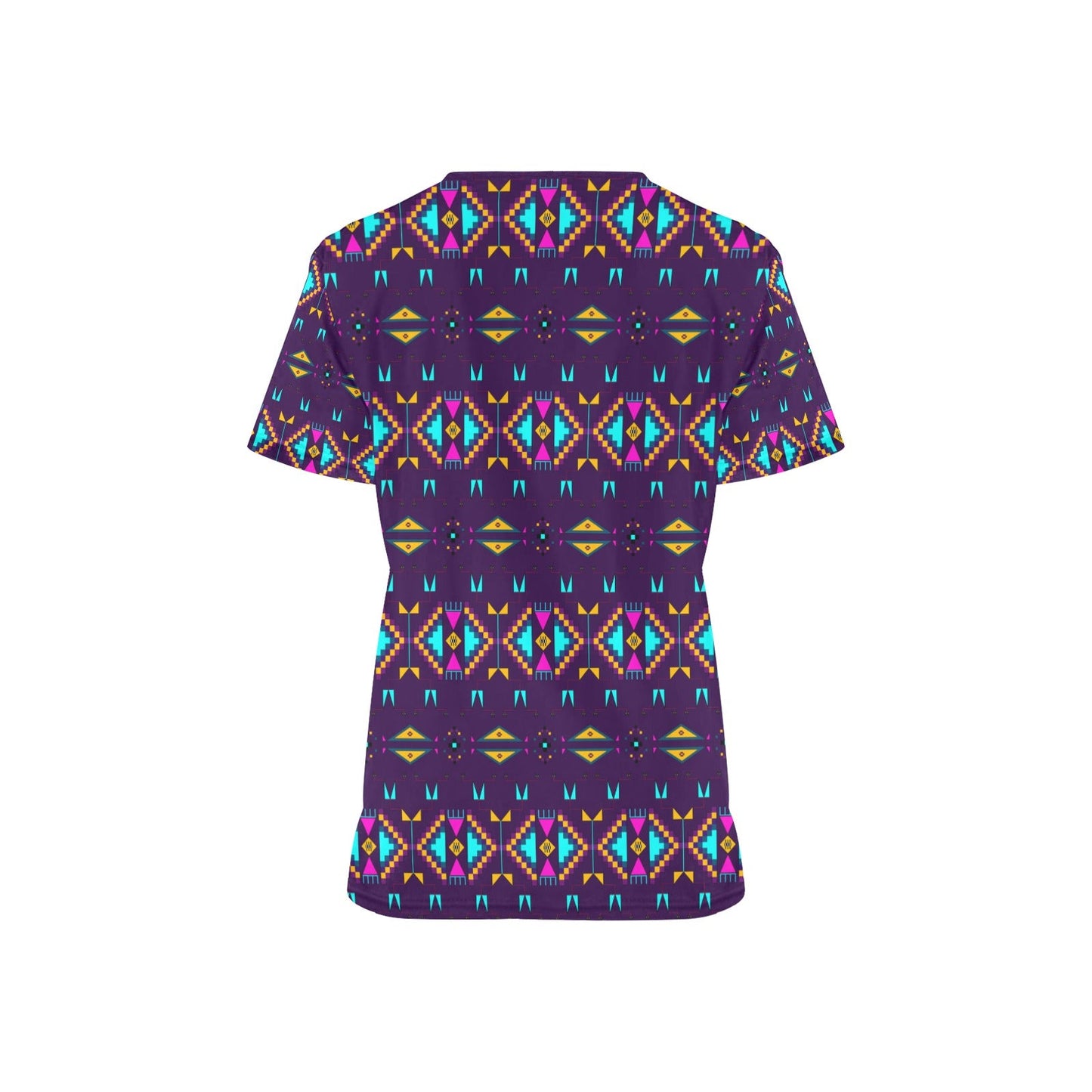 Rite of Passage Dark Purple Scrub Top