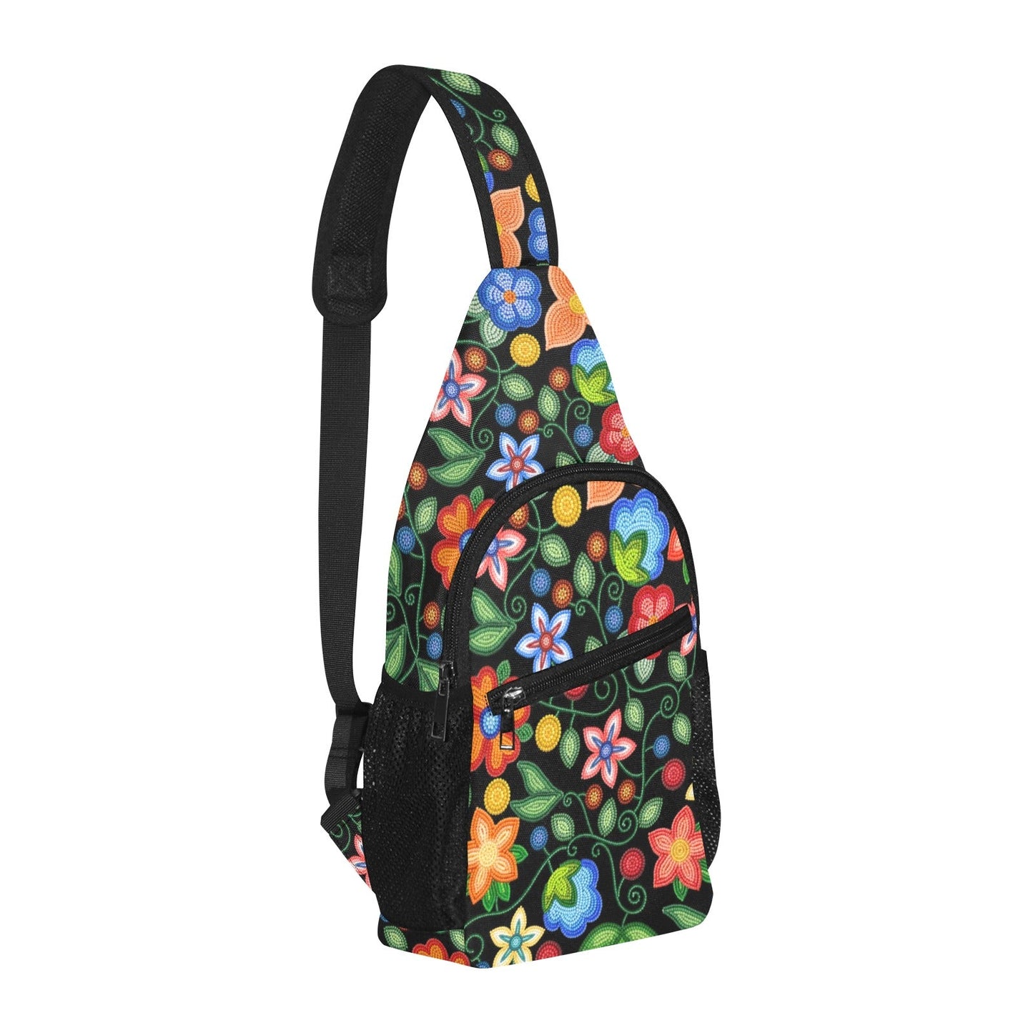 Morning Harmony Black Chest Bag