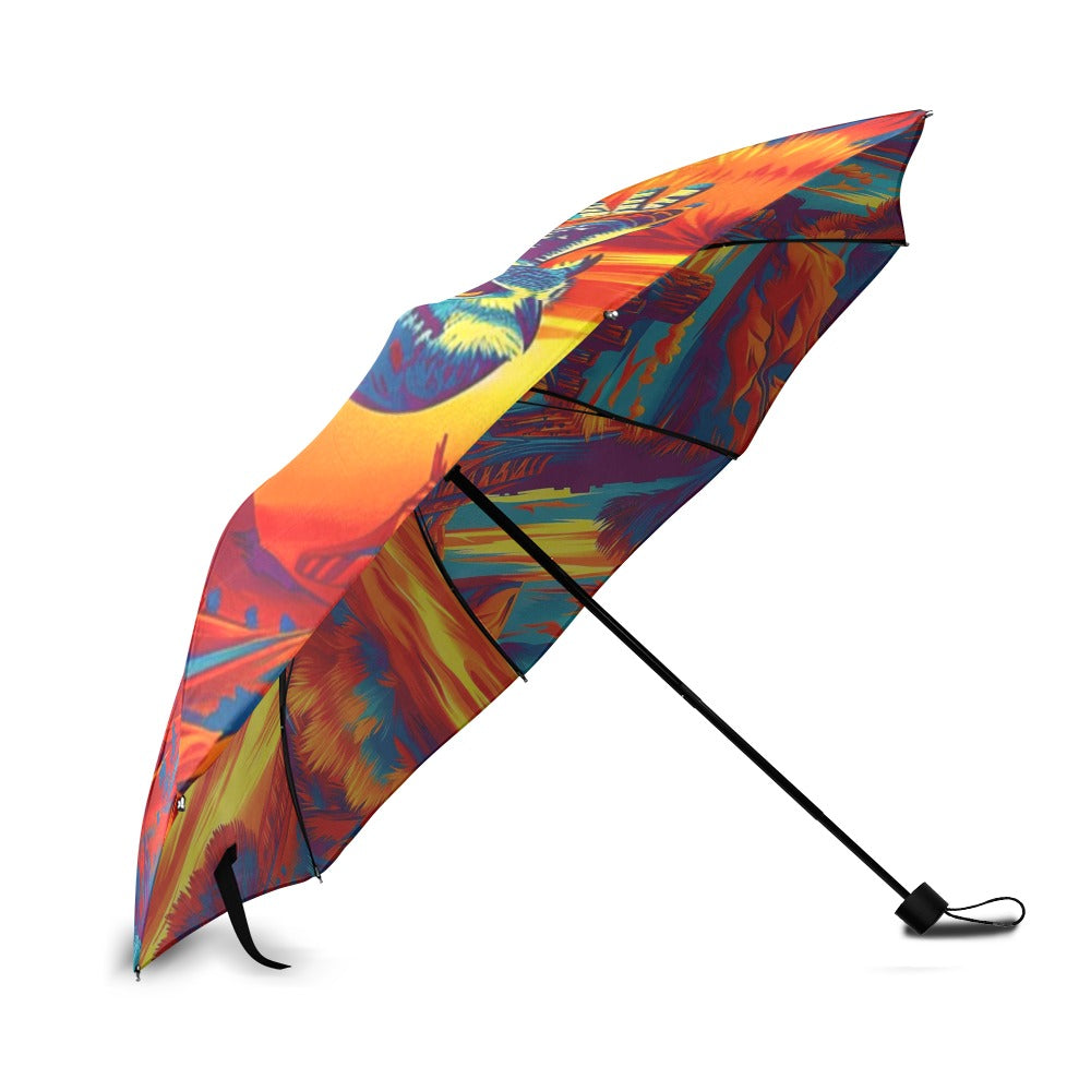 Owl on the Prowl Foldable Umbrella