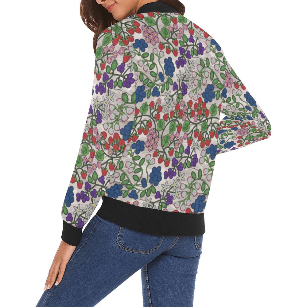 Takwakin Harvest Bright Birch Bomber Jacket for Women