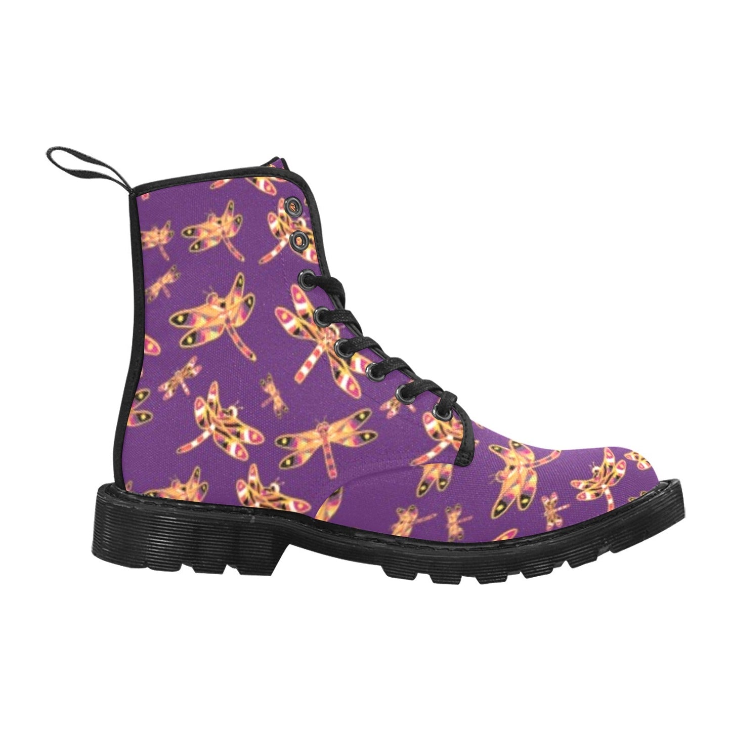 Gathering Yellow Purple Boots