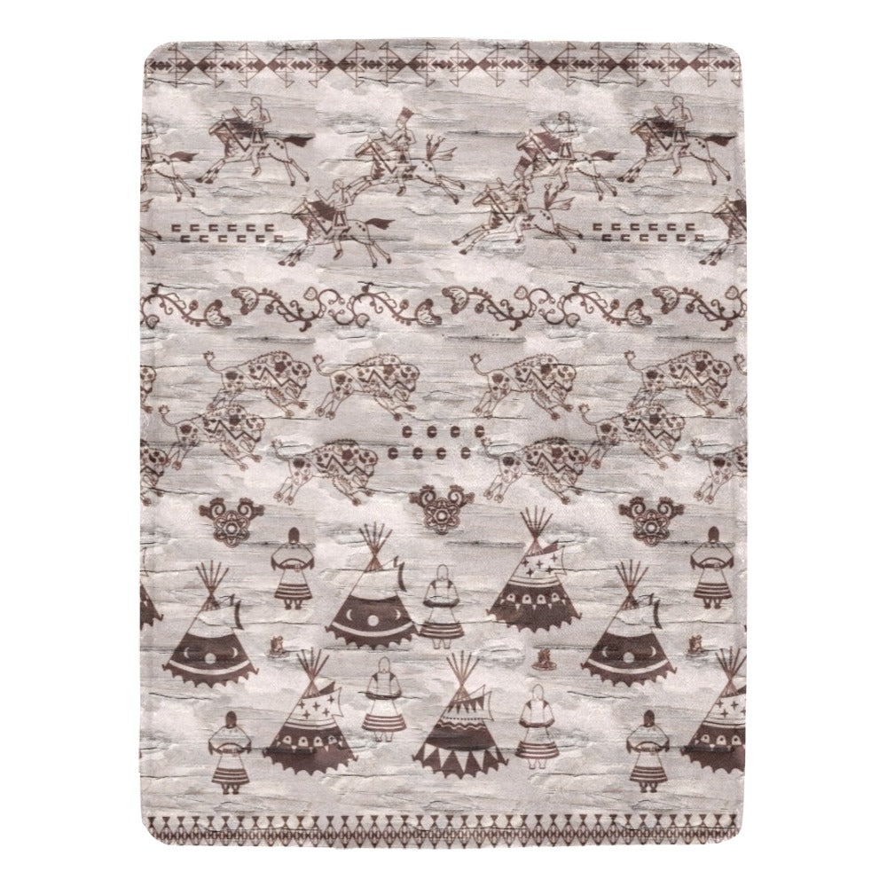 Heart of The Forest X-Large Micro Fleece Blanket