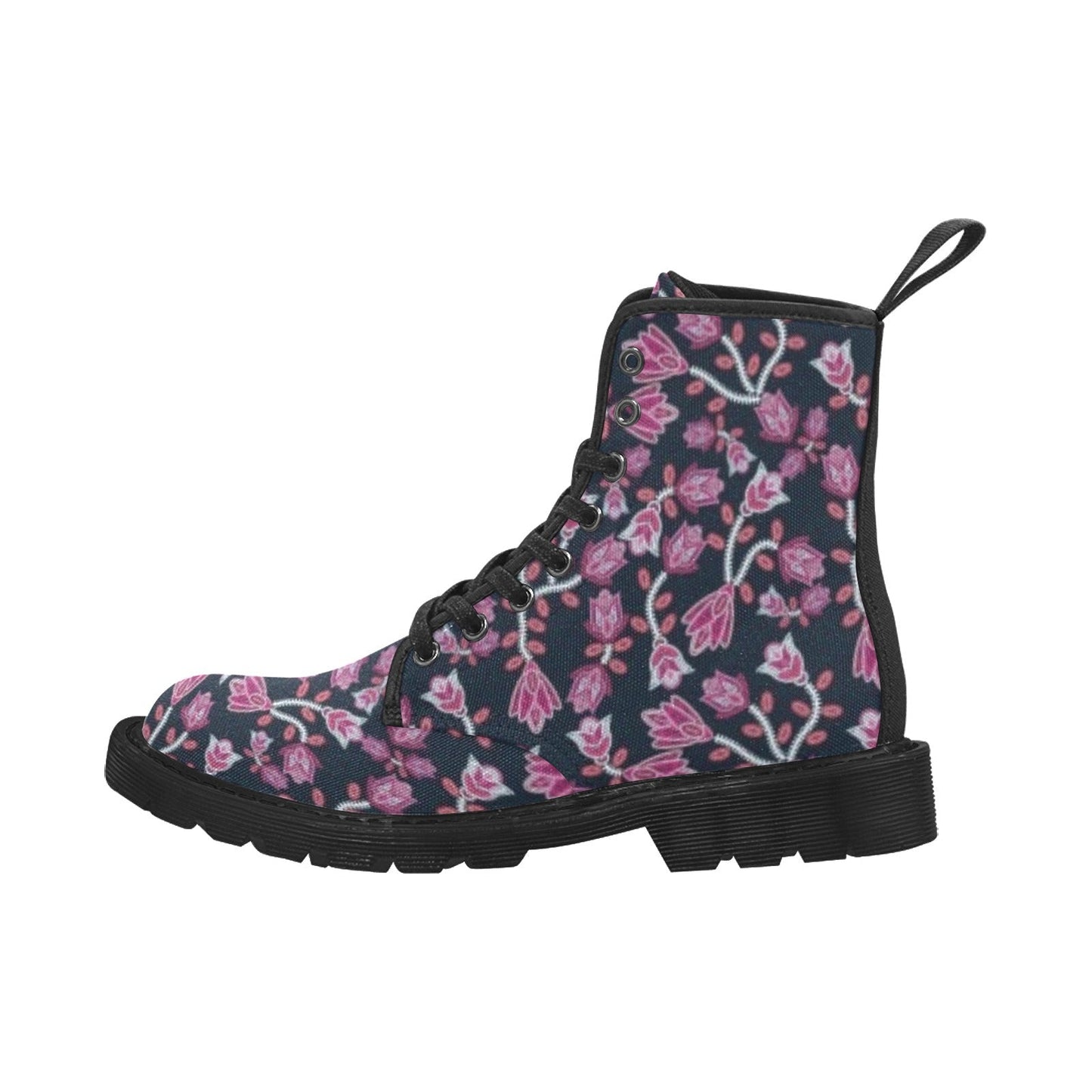 Beaded Pink Boots for Men